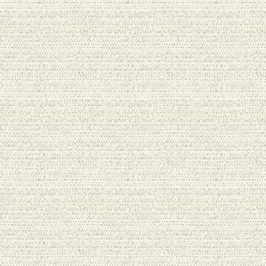 White Balantine Neutral Weave Wallpaper Sample