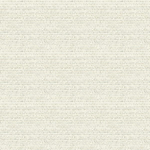 Chesapeake White Balantine Neutral Weave Wallpaper Sample