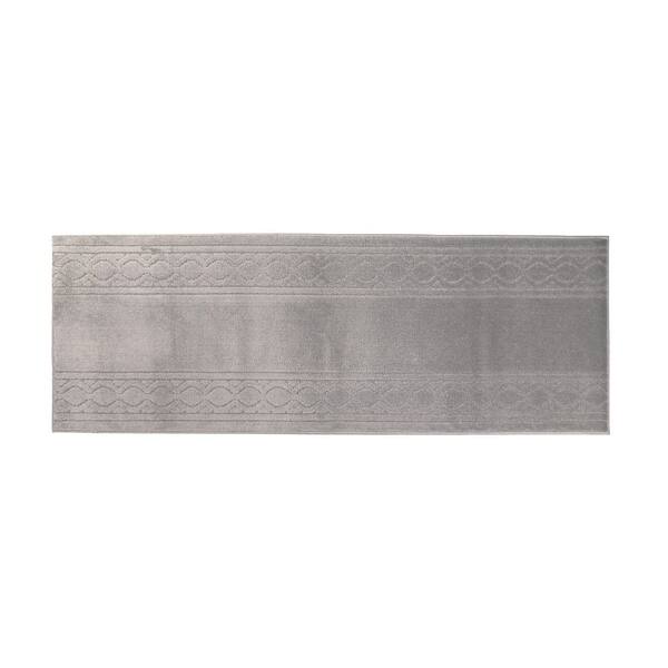 Maximus Collection Gray 26 in. W x 384 in. L Stair Runner 69.43 sq. ft.