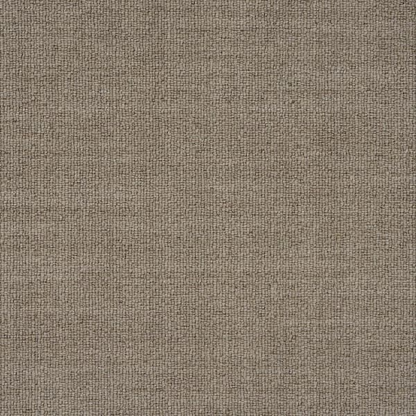 Sky Breeze Earth Blue 13.2 ft. 36 oz. Wool Loop Installed Carpet
