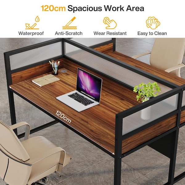 TRIBESIGNS WAY TO ORIGIN Halseey 47.24 in. Square Brown Wood