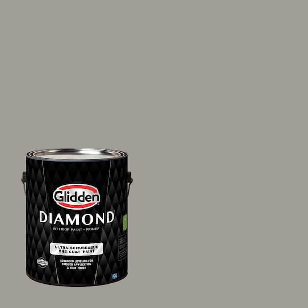 Glidden Diamond 1 gal. PPG0998-4 Shadowy Flat Interior Paint with Primer