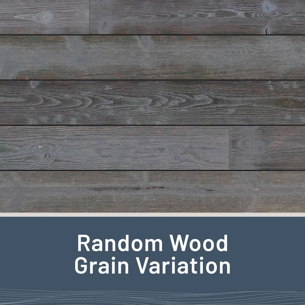 8 ft Distressed Smoke Pine Shiplap Planks (Set of 4)