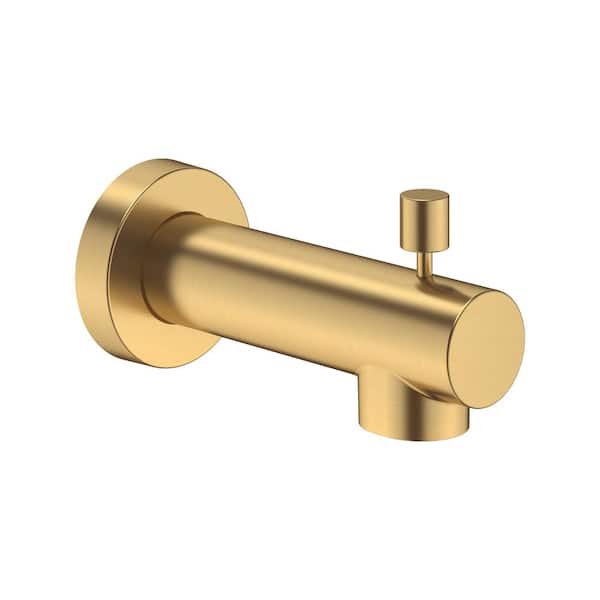 Concetto 5 in. Tub Spout in Brushed Cool Sunrise