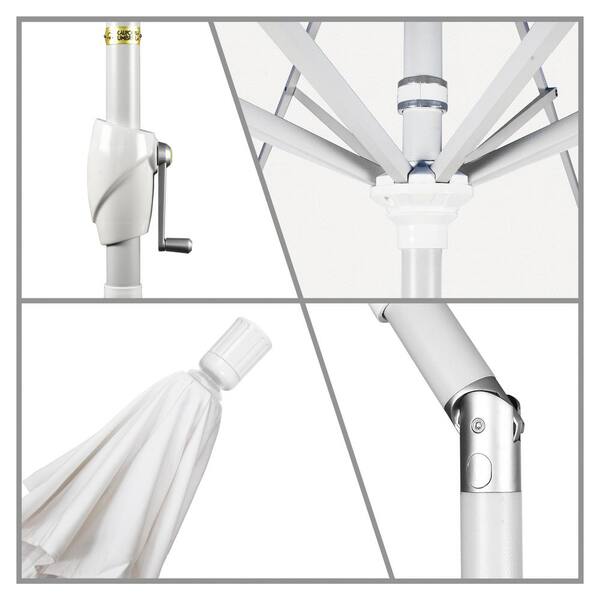 6 white patio umbrella AMMSUN 6ft Small Table Umbrella,White This traditional 6 ft Tropishade 6' Bistro/Balcony/Cafe/Deck Commercial Patio