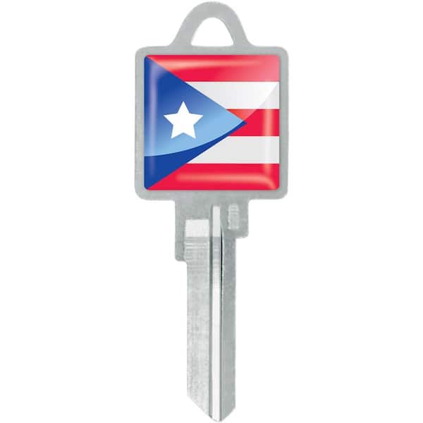 HY-KO Blank Klinky Puerto Rico House Key