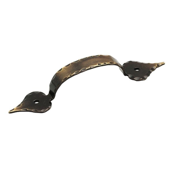 Amerock 3-1/4 in. Antique Brass Colonial Center-to-Center Pull