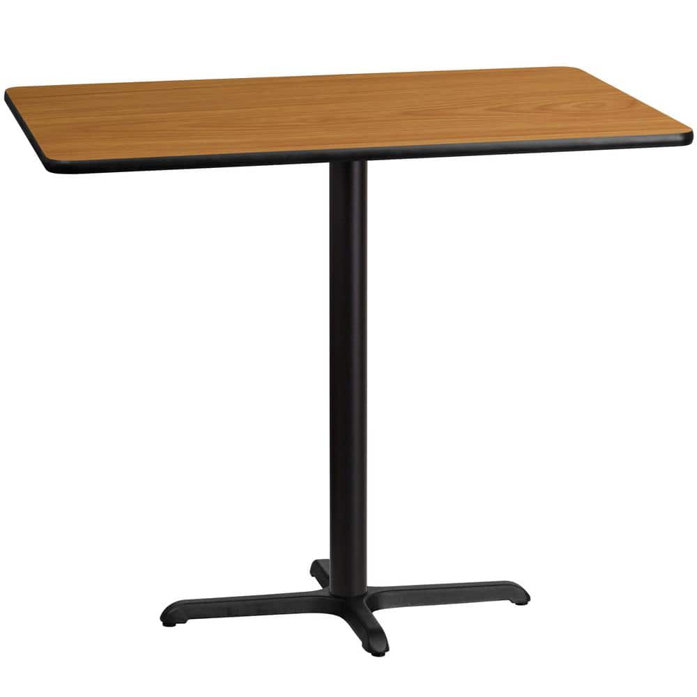 Stiles 48" Brown Laminate Contemporary Bar Height Table