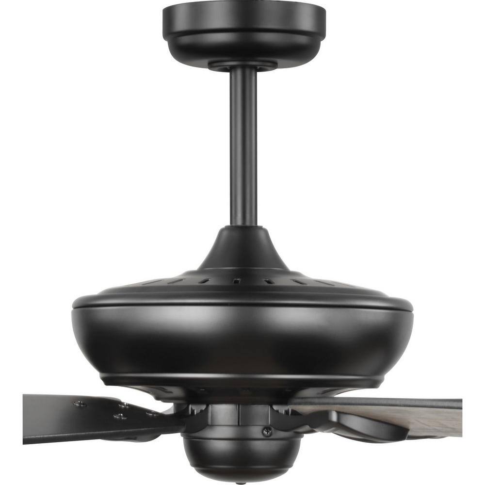 Kennedale 72-Inch Matte Black Ceiling Fan with Reversible Blades