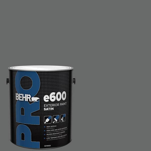 1 gal. #PPU26-02 Imperial Gray Satin Enamel Exterior Paint