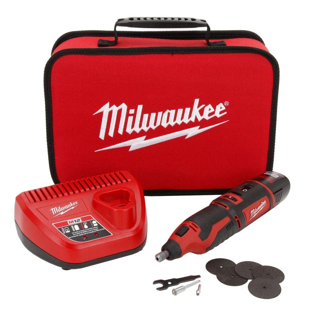 NTD! Milwaukee rotary tool, full kit of tooling from RS components and a  dremel tool-less chuck. : r/MilwaukeeTool