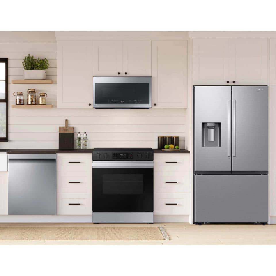 26 Cu Ft Stainless Steel French Door Refrigerator with Dual Ice Makers