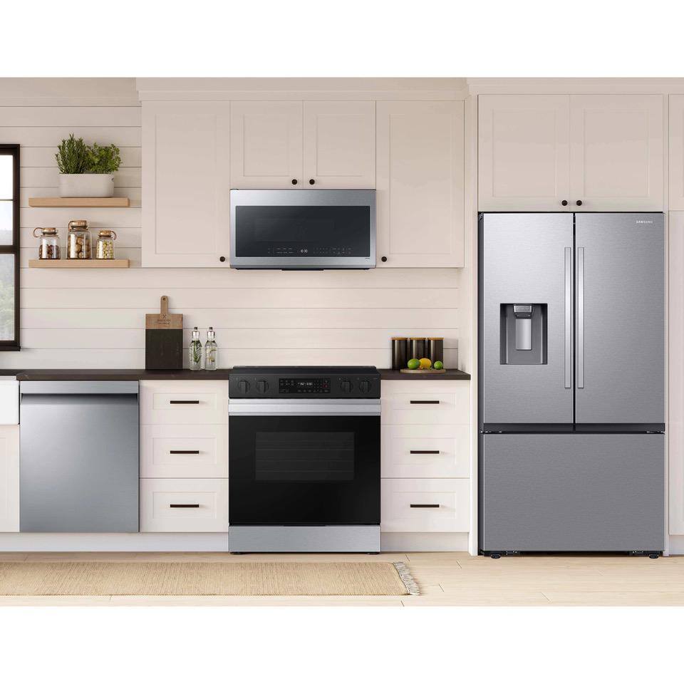 26 Cu Ft Stainless Steel French Door Refrigerator with Dual Ice Makers