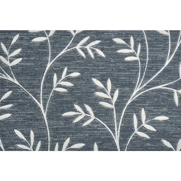 Natural Harmony 6 in. x 6 in. Pattern Carpet Sample - Spring Freedom - Color Denim