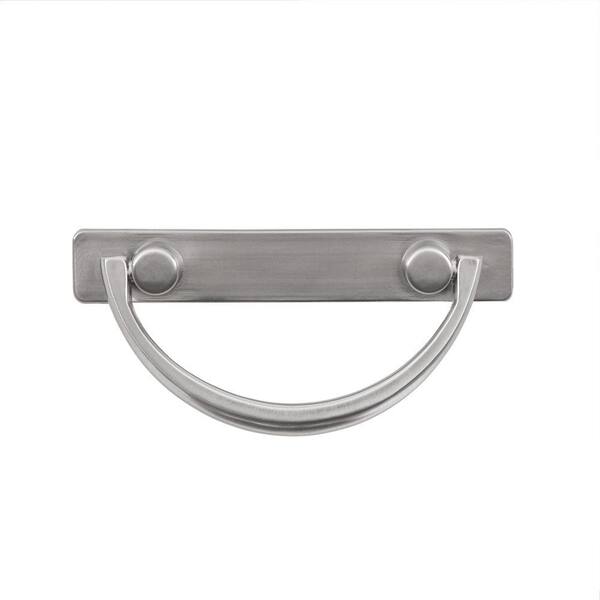 Unbranded Harnett 3 in. Satin Nickel Bail Center-to-Center Pull-DISCONTINUED