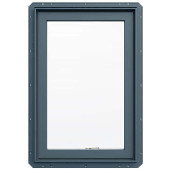 JELD-WEN 24 in. x 36 in. W-5500 Left-Hand Casement Wood Clad Window