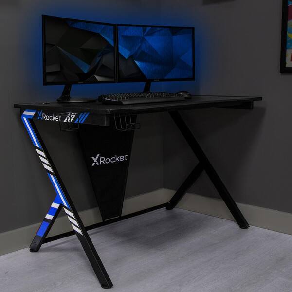 x rocker lynx pc gaming desk