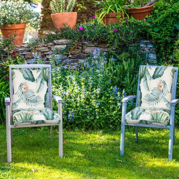 Sunocity 18 in. x 22in. Waterproof Rocking Chair Cushion Upper And