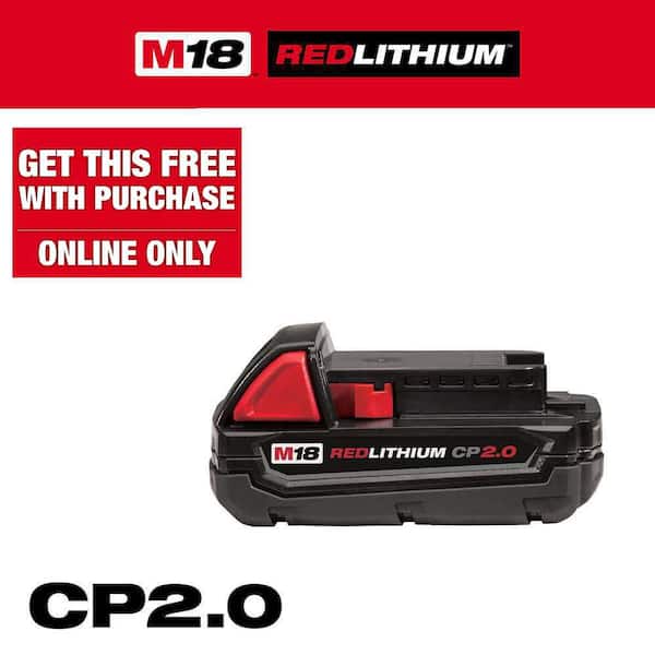 M18 18-Volt 2.0 Ah Lithium-Ion Compact Battery