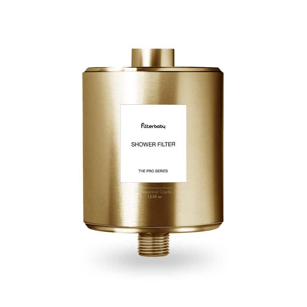Pro Series 100% Metal In Line Shower Filter - Gold price history on PriceWatchPro
