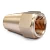 LTWFITTING 1/2 in. Brass 45-Degree Flare Long Nuts (5-Pack) HF41L805 - The  Home Depot