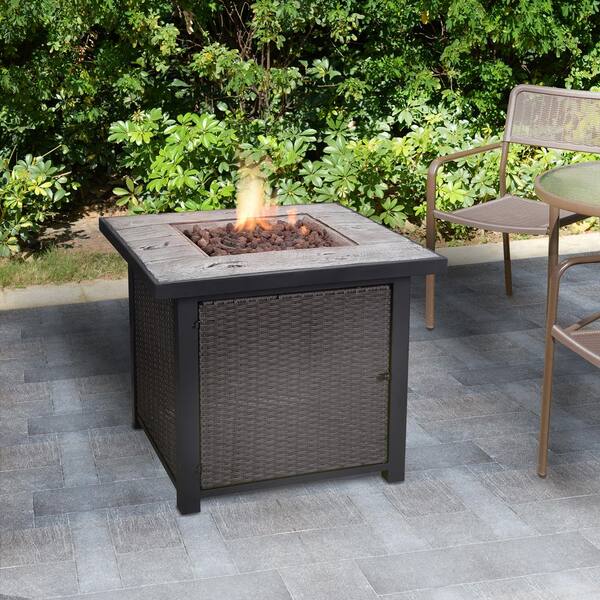 Concrete Propane Gas Fire Pit, How Much Gas Does An Outdoor Fire Pit Use