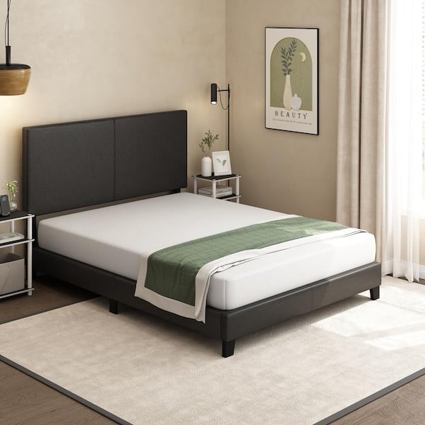 Furinno Tidur Queen Medium Firm Cooling Gel 8 In. Bed-in-a-Box Memory Foam Mattress