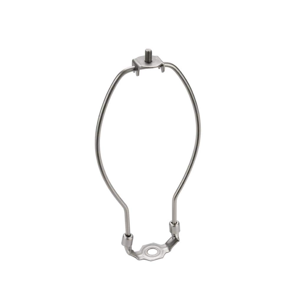 7-Inch Satin Nickel Detachable Lamp Harp Set