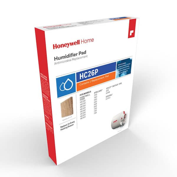 Honeywell Home Whole-House Flow-Through Replacement Air Humidifier Pad