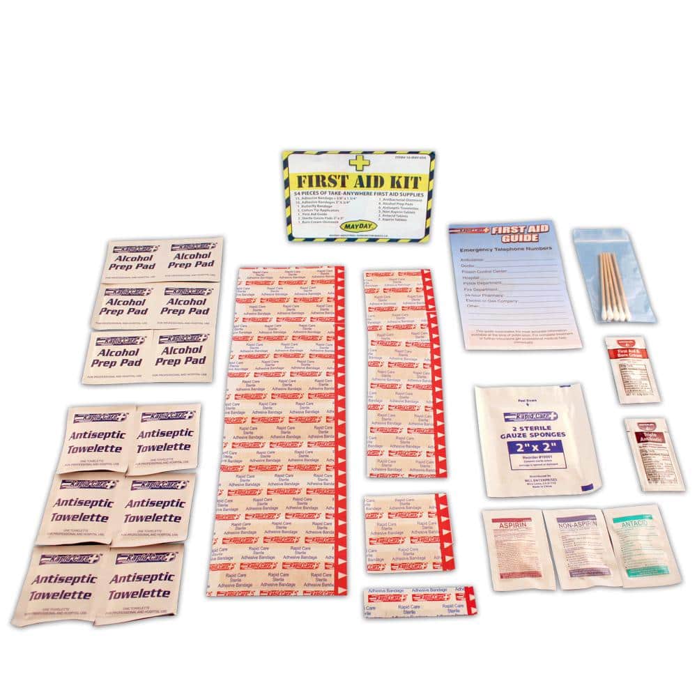 54-Piece First Aid Kit (4-Pack) price history on PriceWatchPro