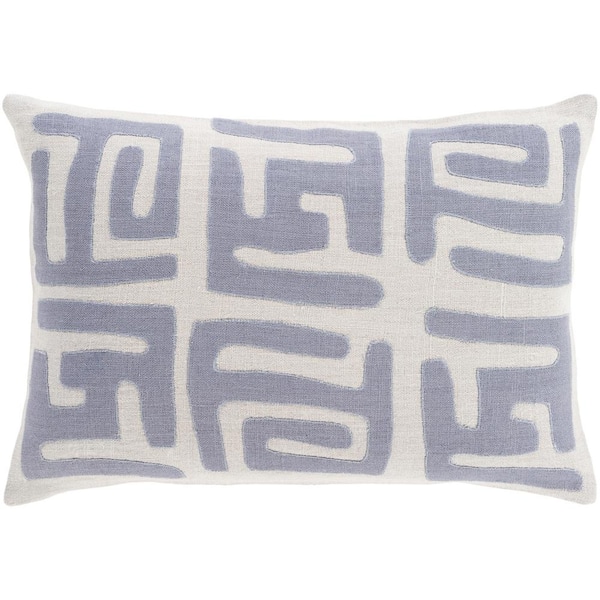 Artistic Weavers Brunehill Navy Graphic Polyester 19 in. x 19 in. Throw Pillow