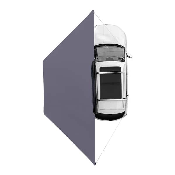 Mondawe 180-Degree Free-Standing Awning Tent 600D Double-Ripstop Car Side Awning