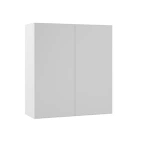 Designer Series Edgeley Assembled 33x36x12 in. Wall Kitchen Cabinet in White