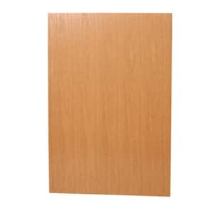 23.25 in. W x 34.5 in. H Matching Base Cabinet End Panel in Medium Oak (2-Pack)