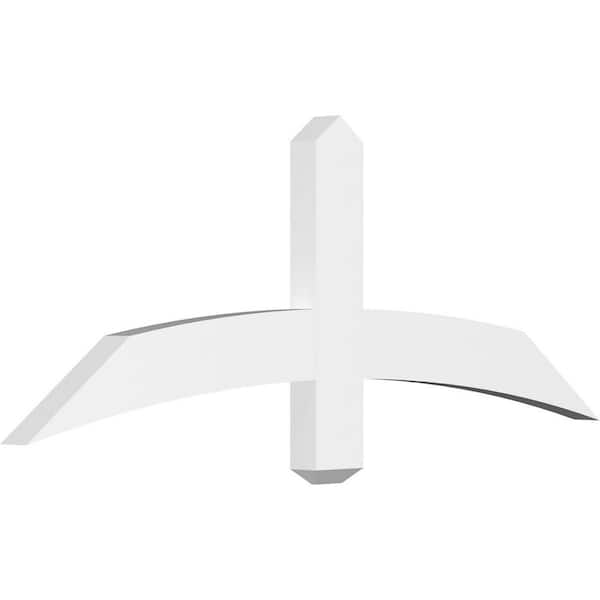 Ekena Millwork Bellingham 48 in. W x 18 in. H x 2 in. D Signature Polyurethane Bracket