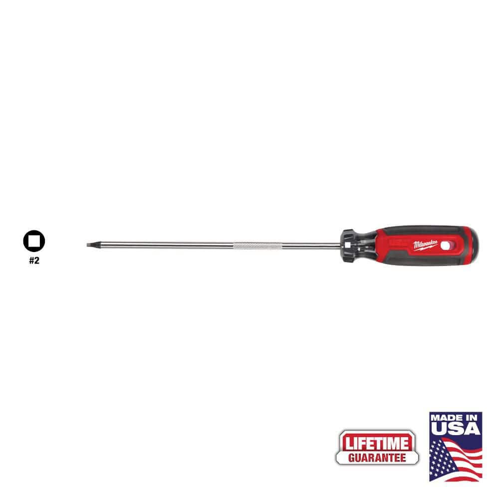 "#2 Square 8"" Cushion Grip Screwdriver (USA)" price history on PriceWatchPro
