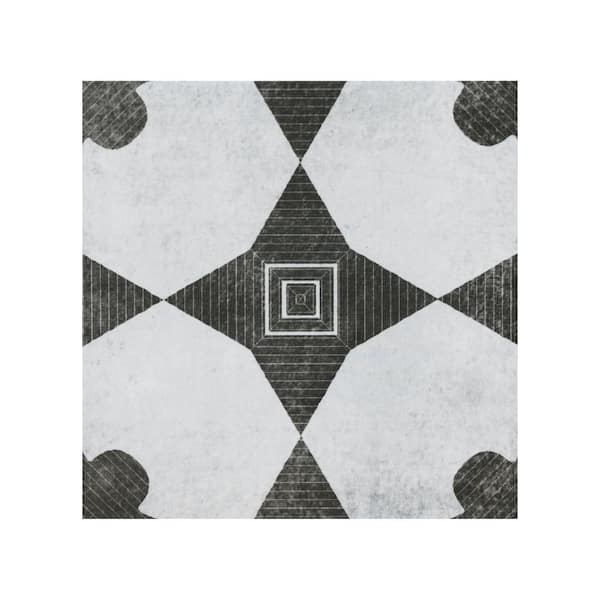 MSI Sakura 8 in. x 8 in. Matte Porcelain Encaustic Floor and