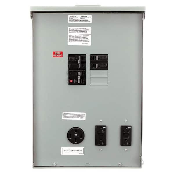100 Amp 6-Space 12-Circuit Main Breaker Overhead/Underground Temporary Power Panel (U176MBC033)