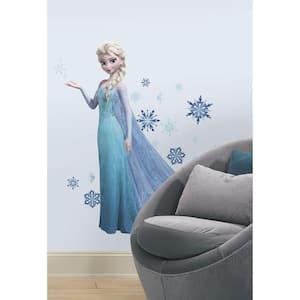 5 in. x 19 in. Frozen Elsa Peel and Stick Giant Wall Decals