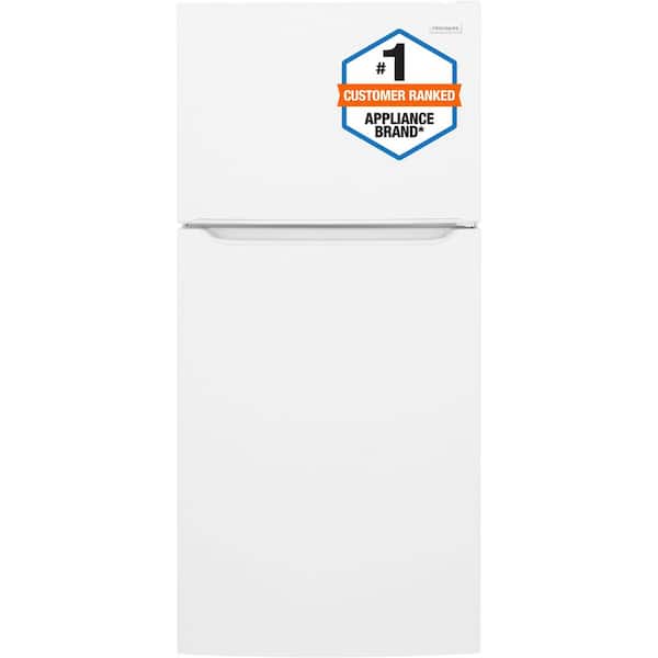 Frigidaire 30 in. 20 cu. ft. Garage Ready Top Freezer Refrigerator in White