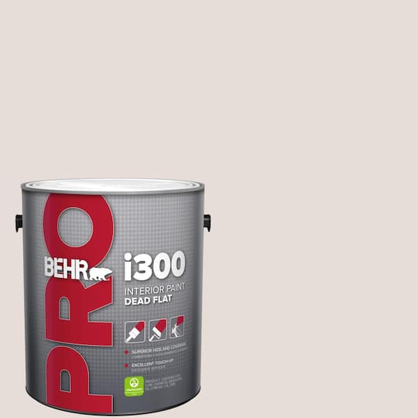 BEHR PRO 1 gal. #PR-W11 Patience Dead Flat Interior Paint