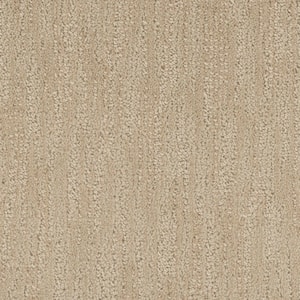 Inner Peace - Cashmere - Beige 26 oz. SD Polyester Pattern Installed Carpet