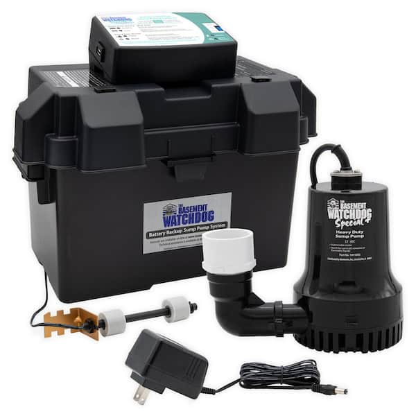 Basement Watchdog 0.33 HP Special + Battery Backup Sump Pump System