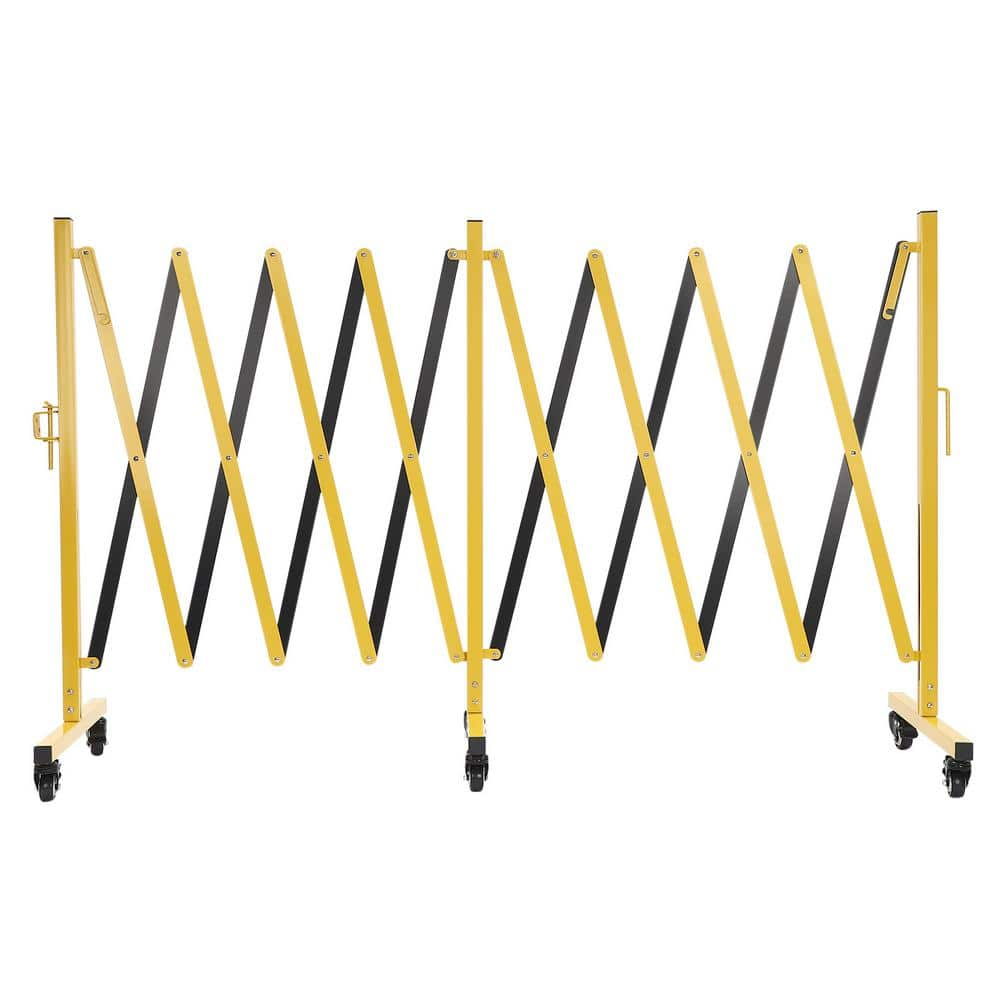 Yiyibyus 196 In. W X 51 In. H Foldable Metal Safety Barrier Fence 