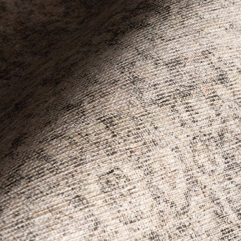 Giorgina Grey Rectangular Synthetic Vintage Medallion Area Rug