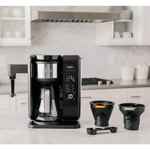 6.25-Cup Hot and Cold Brew Programmable Black Drip Coffee Maker (CP301)