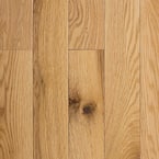 Red Oak Natural 3/4 in. Thick x 3 in. Wide x Random Length Solid Hardwood Flooring (24 sq. ft./Case)