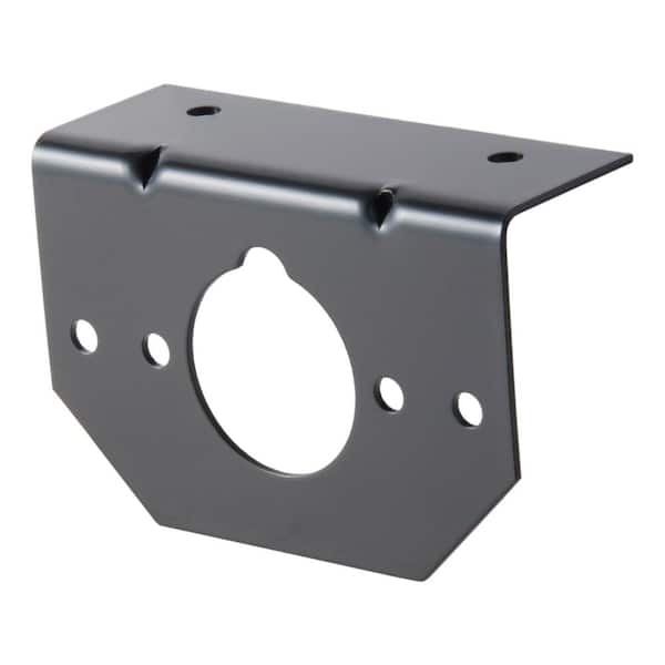 CURT Connector Mounting Bracket for 4 or 5-Way Flat & 6-Way Round (Packaged)