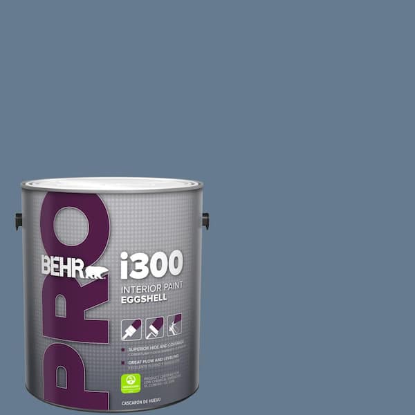 1 gal. #S510-5 Skinny Jeans Eggshell Interior Paint