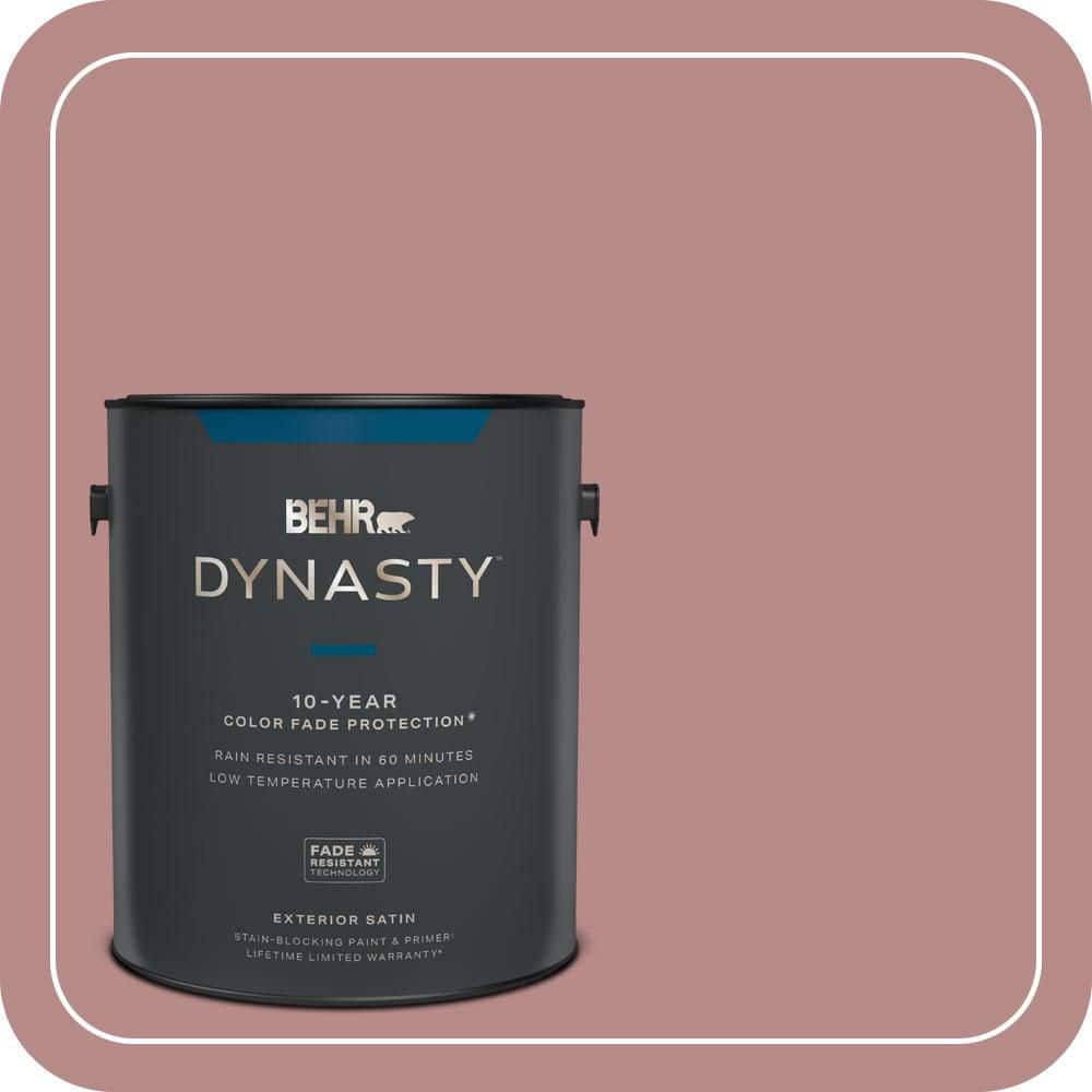 1 gal. #150F-4 Victorian Mauve Satin Enamel Exterior Stain-Blocking Paint & Primer price history on PriceWatchPro
